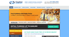 Desktop Screenshot of capitalcredit.com